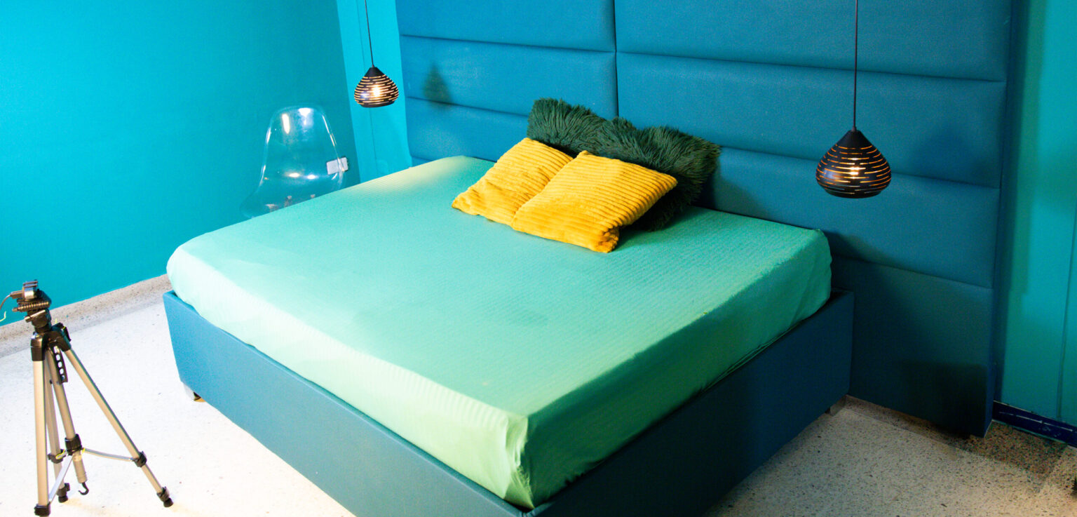 Habitación de transmisión del estudio